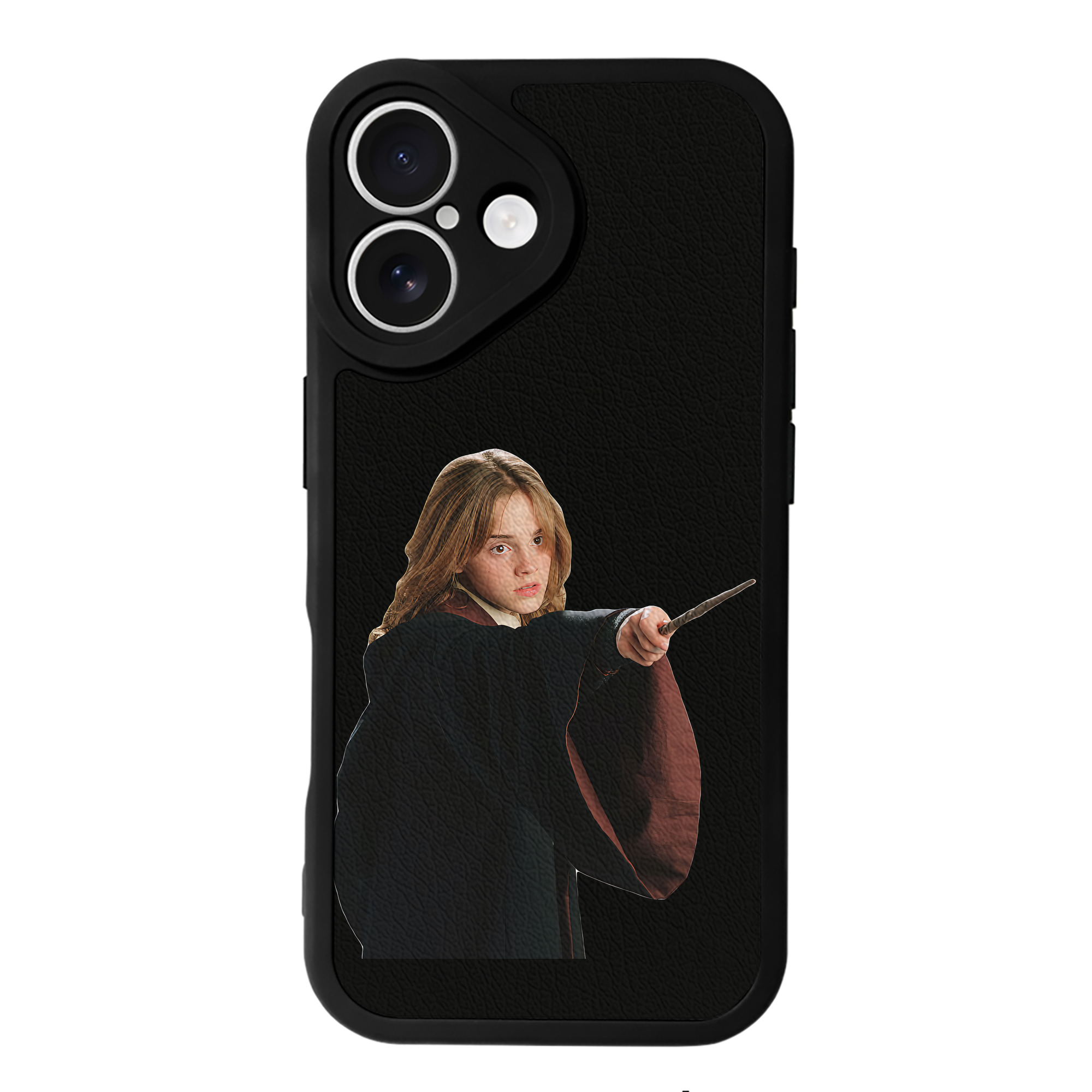 （画像用） Harry Potter ハリー・ポッターシリーズ 【iPhone 16シリーズ対応】シリコンスマホケース（レザー調） 材質：シリコン